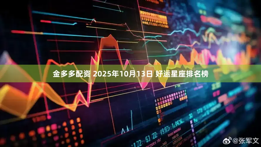 金多多配资 2025年10月13日 好运星座排名榜